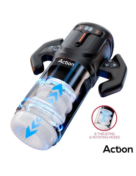 ACTION Zyon Masturbador Automático Avanzado con Up and Down y Rotación
