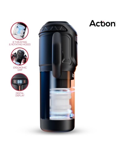 ACTION Zyon Masturbador Automático Avanzado con Up and Down y Rotación