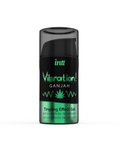 Gel Vibrador Efecto Calor Ganjah 15ml 2