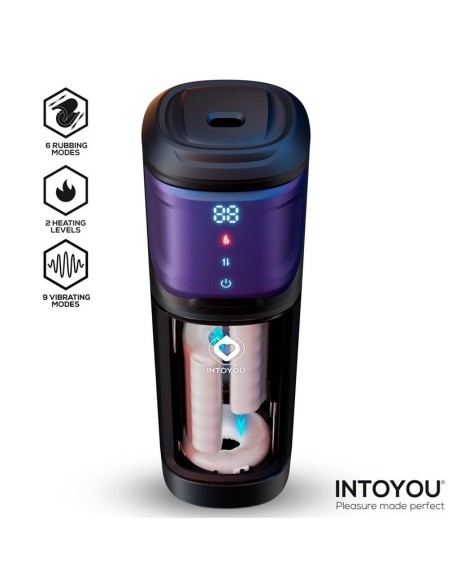 INTOYOU Nextor Masturbador Automático Avanzado, Función Fricción y Calor