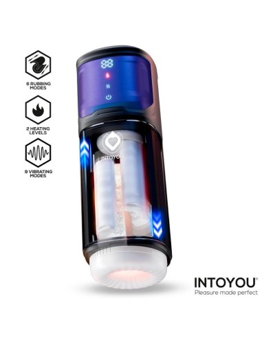 INTOYOU Nextor Masturbador Automático Avanzado, Función Fricción y Calor