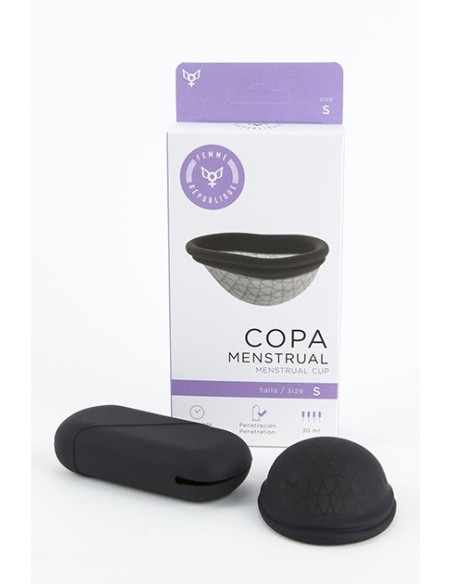 Menstrual Cup Size S - Black