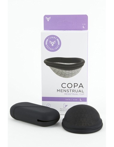 Menstrual Cup Size L - Black