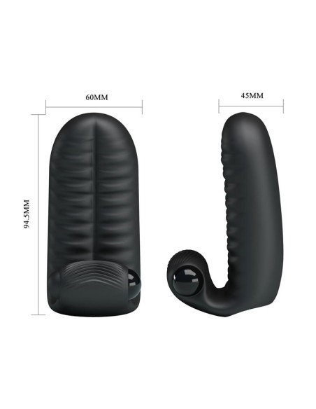 Abbott Funda para el Dedo con Vibración Negro