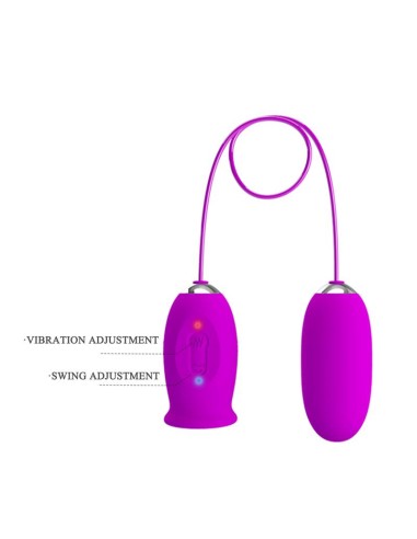 Daisy Huevo Vibrador y Estimulador con Lengua