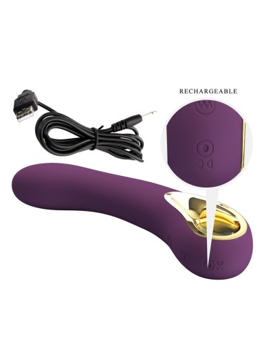 Ethan Vibrador con APP Púrpura