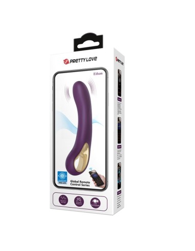 Ethan Vibrador con APP Púrpura