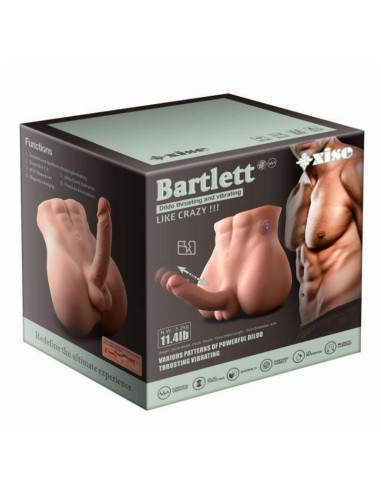Bertlett Masturbador con Pene y Ano, Vibración y Thrusting