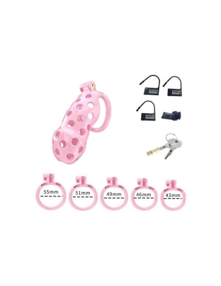 Jaula para el Pene PC03 Rosa