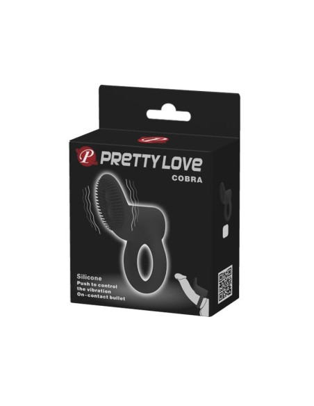 Cobra Anillo para el Pene con Vibración