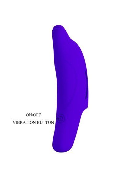 Estimulador de Dedo con Vibración Delphini Honey