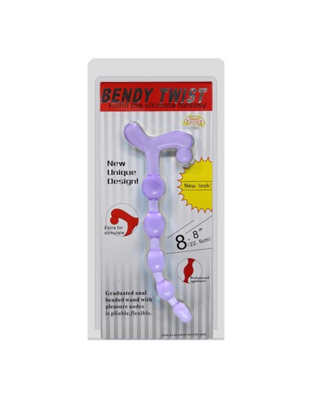Bendy Twist Bolas Anales Púrpura