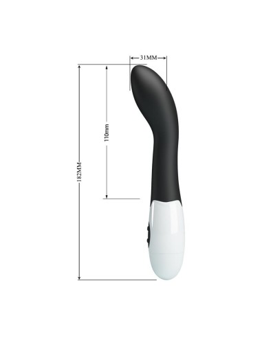 Vibrador Bishop 30 funciones Negro