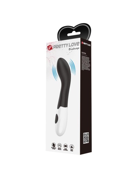 Vibrador Bishop 30 funciones Negro