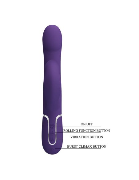 Zalin Rolling Vibrador con Bolas Rotatorias USB