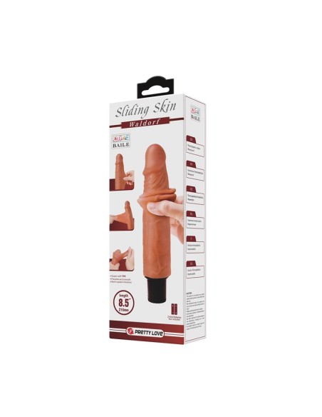 Dildo Sliding Skin Waldorf 8,5