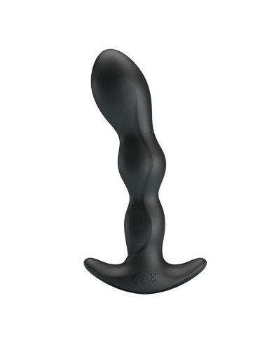 Yale Plug Anal con Vibración Negro