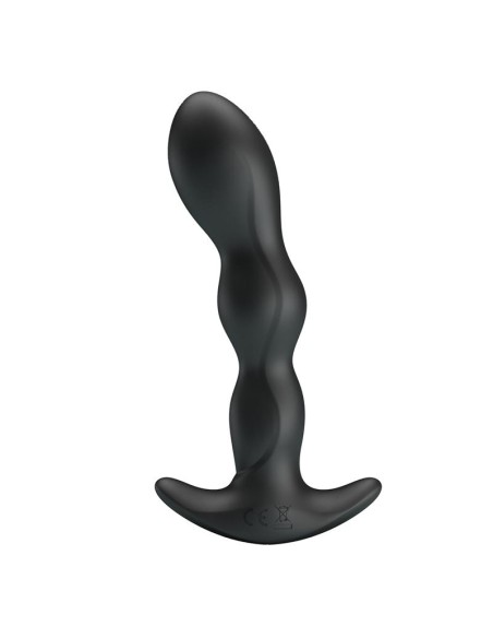Yale Plug Anal con Vibración Negro