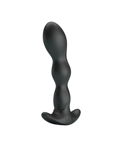 Yale Plug Anal con Vibración Negro