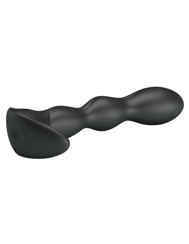 Yale Plug Anal con Vibración Negro