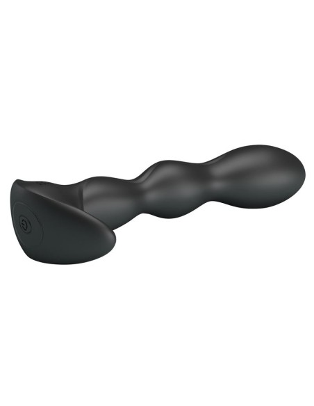 Yale Plug Anal con Vibración Negro