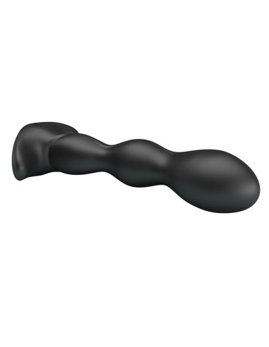 Yale Plug Anal con Vibración Negro
