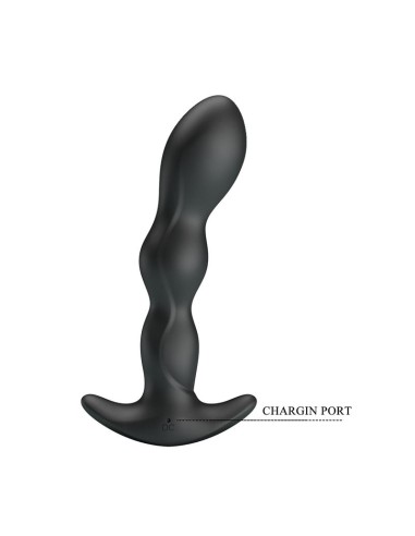 Yale Plug Anal con Vibración Negro