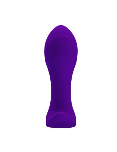 Estimulador Anal con Vibración Púrpura