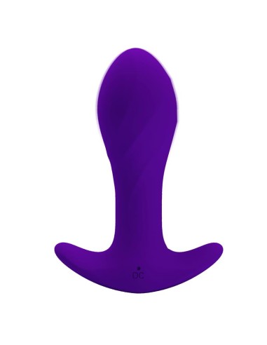 Estimulador Anal con Vibración Púrpura