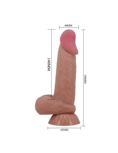 Dildo Realista Piel Deslizante 8,1
