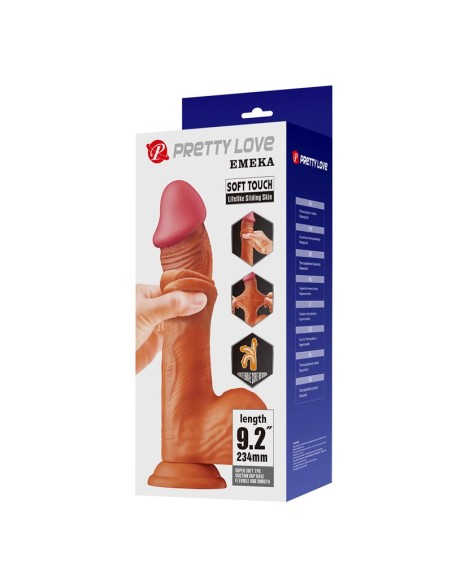 Dildo Realista con Sliding Skin 9,2