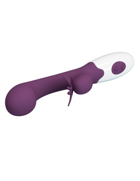 Vibrador Butterfly Kiss 30 funciones Púrpura