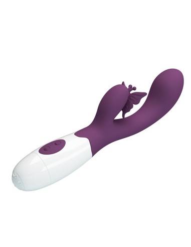 Vibrador Butterfly Kiss 30 funciones Púrpura