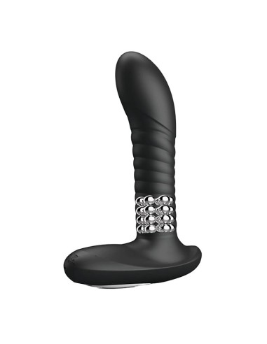 Estimulador Anal con Bolas Internas y Rotación