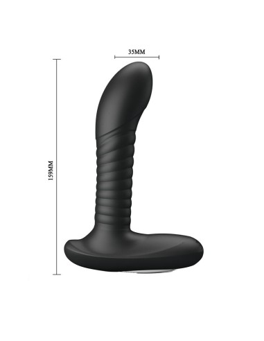 Estimulador Anal con Bolas Internas y Rotación