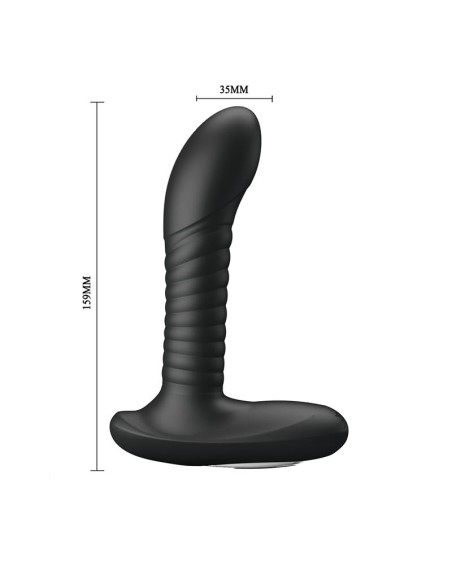 Estimulador Anal con Bolas Internas y Rotación