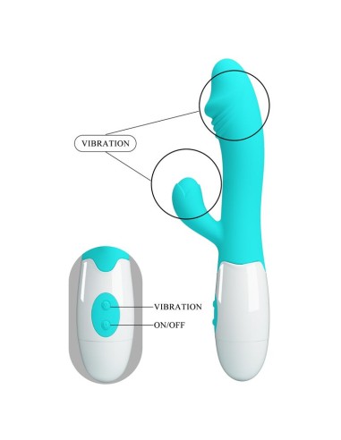 Vibrador Snappy 30 funciones Azul