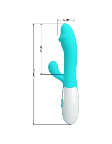 Vibrador Snappy 30 funciones Azul