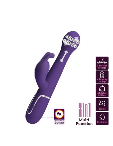 Dejon Vibrador con Thursting y Rotación Twinkled