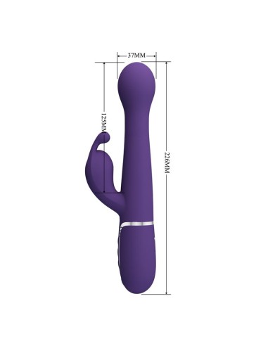 Dejon Vibrador con Thursting y Rotación Twinkled