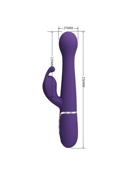 Dejon Vibrador con Thursting y Rotación Twinkled