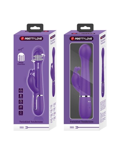 Dejon Vibrador con Thursting y Rotación Twinkled