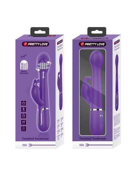 Dejon Vibrador con Thursting y Rotación Twinkled