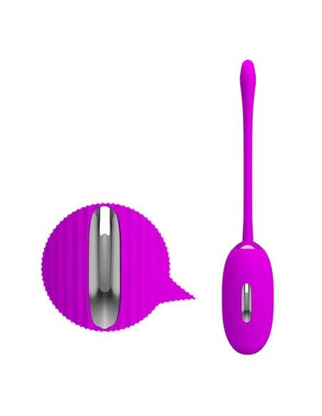 Shock Fun Huevo Vibrador con Electro Shock y Control Remoto