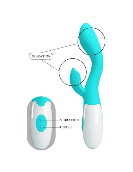 Vibrador Brighty 30 funciones Azul