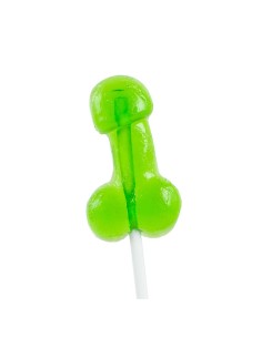 Piruleta de Pene Sabor Caipirinha con Alcohol 2