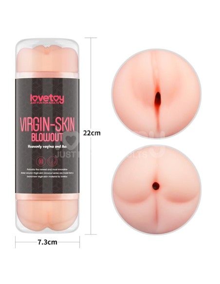Masturbador Masculino Virgin-skin Vagina y Ano