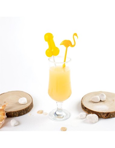 Piruleta de Pene Sabor Piña Colada con Alcohol