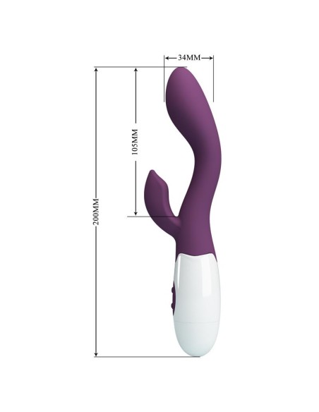 Vibrador Brighty 30 funciones Púrpura