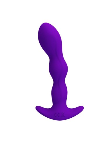 Yale Plug Anal con Vibración Púrpura